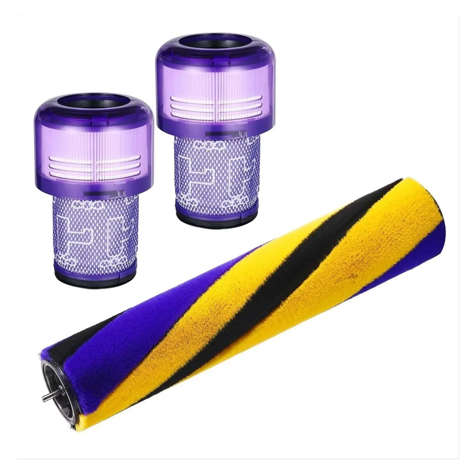 Rollo de cepillo suave Dyson V12 para limpiar suelos de madera sin arañazos