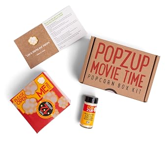 Popzup Movie Time Popcorn Kit - Microwave