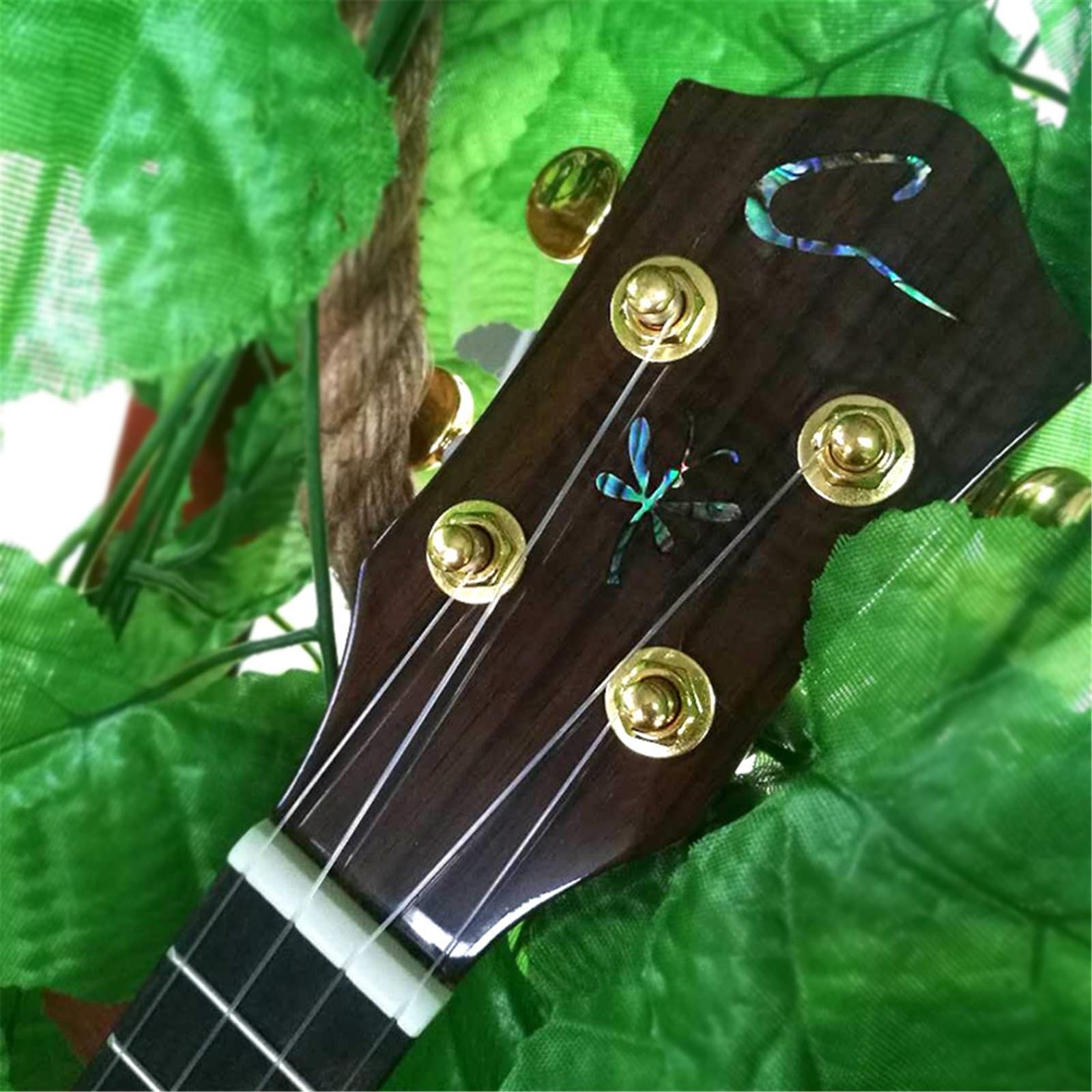 24-calowe Ukulele Z Drewna Akacjowego, Mała, Drewniana Gitara Hawajska Do Nauki Gry Na Instrumentach Muzycznych Ukulele Set