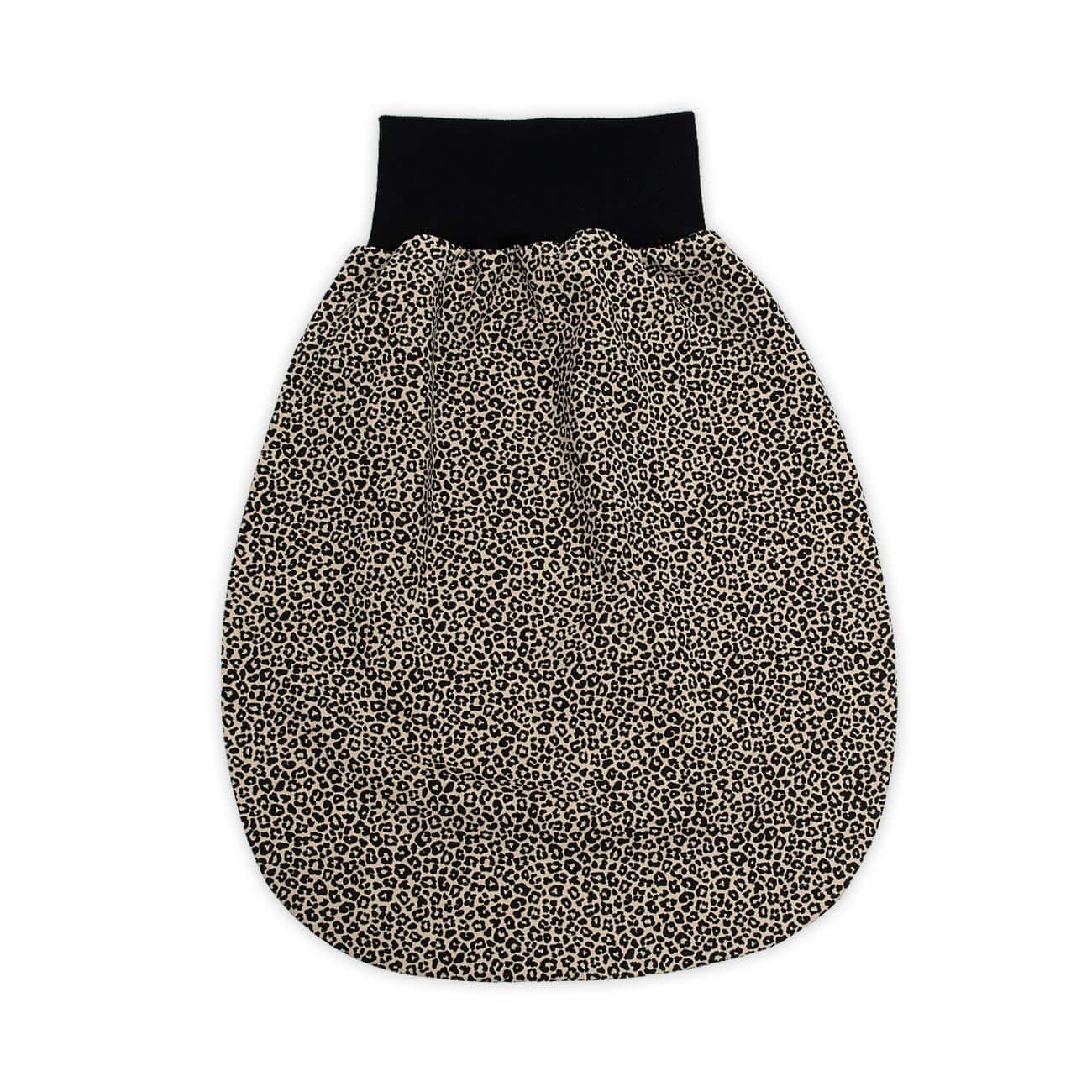 Strampelsack Leopardenmuster - ab Frühchen Größe 40-44 - handmade - für Sommer oder Winter