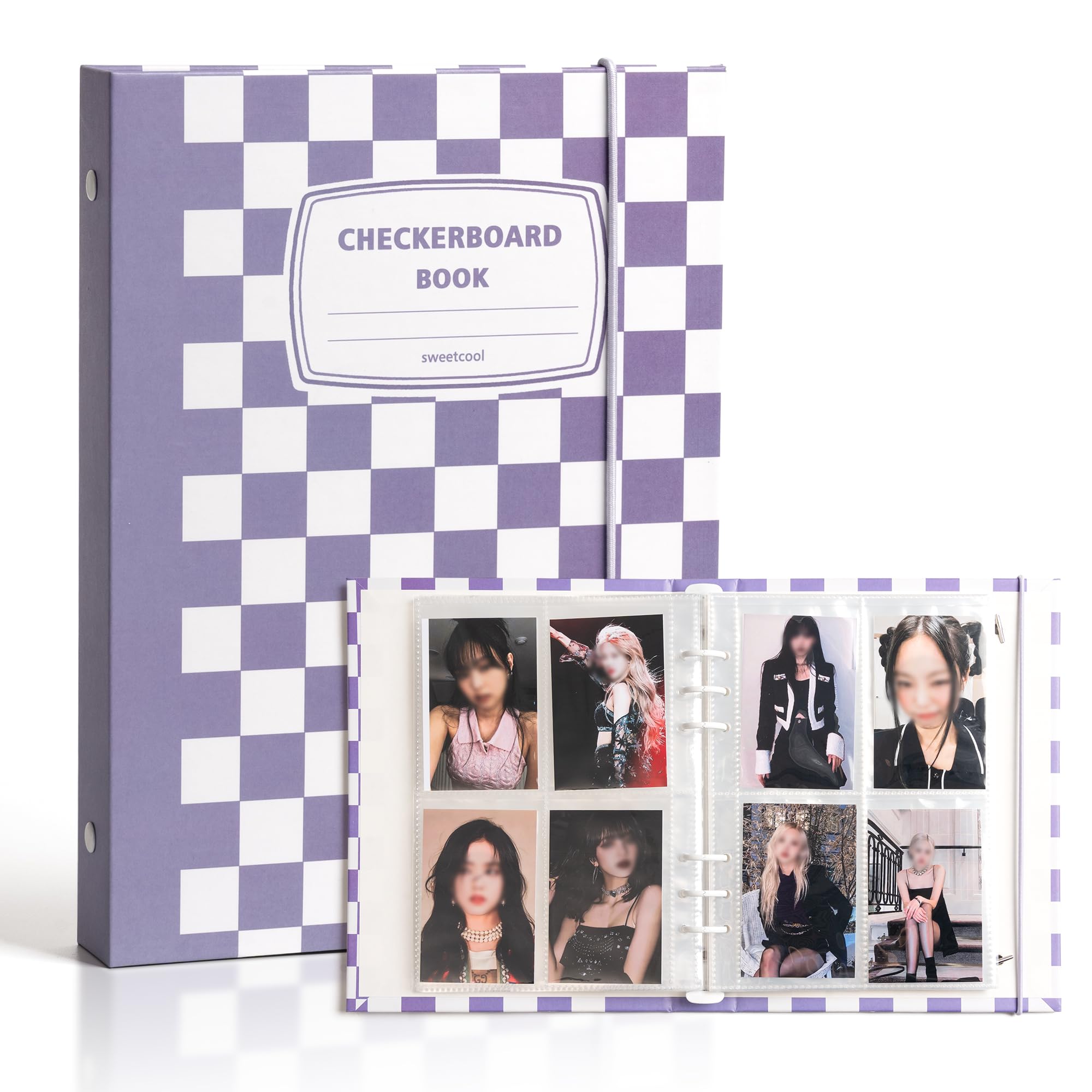 Amazon.com: Kpop Photocard Binder, 6 Ring Photocard Holder