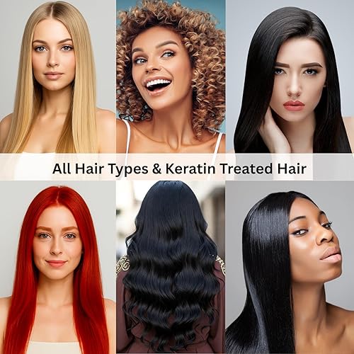 Vista 6 de Kachita Spell BTXMAX - Mascarilla para el cabello acondicionador profundo para tratamiento seco, queratina y aceite de argán para hidratación