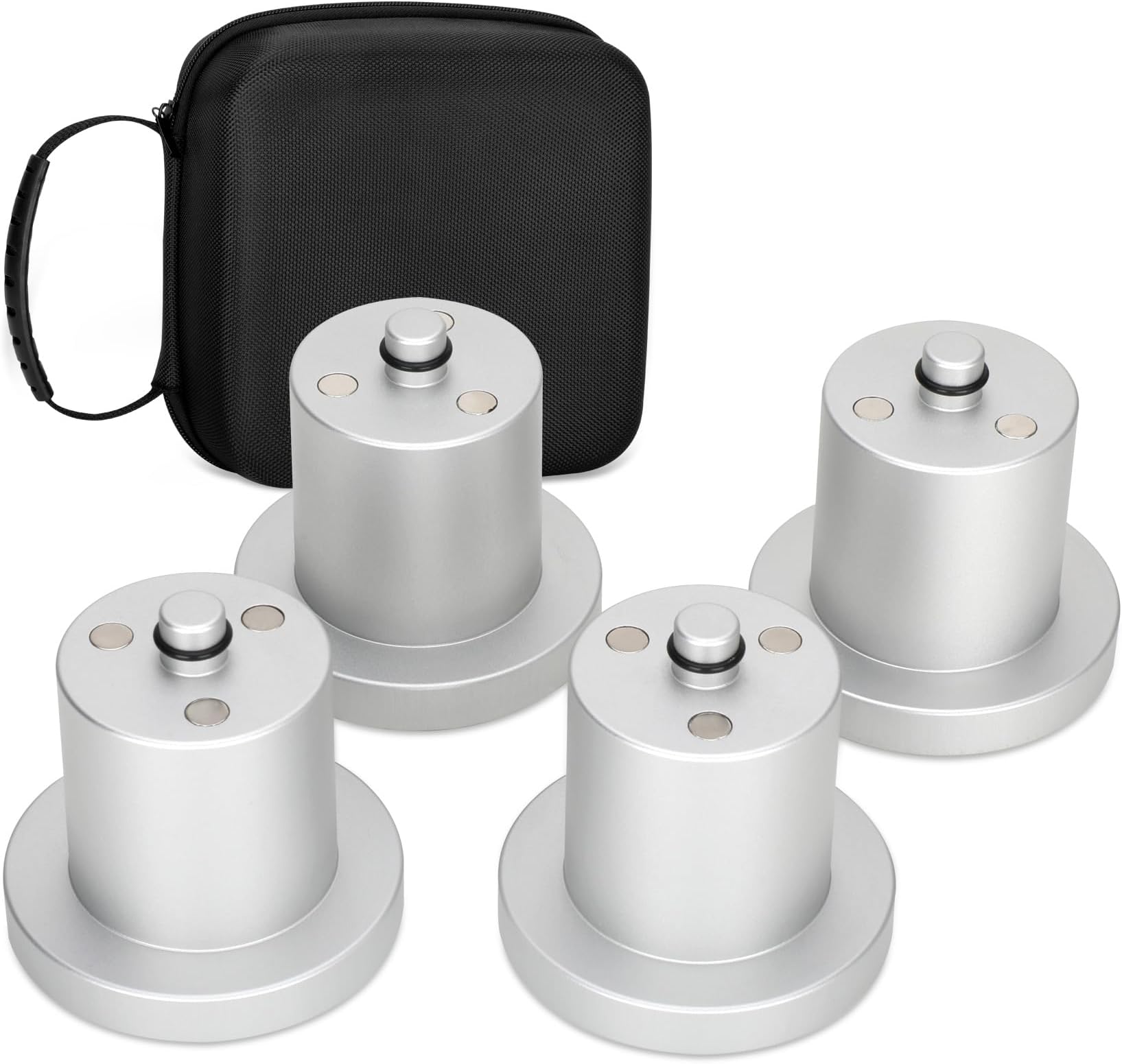 Jack Pucks Floor Jack Lifting Jack Pad Lift Point Adapter with Storage Case