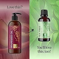 Vista 6 de Aceite de semilla de uva prensado en frío para cabello, piel y uñas, aceite de semilla de uva hidratante para piel y belleza, bricolaje, hidrata
