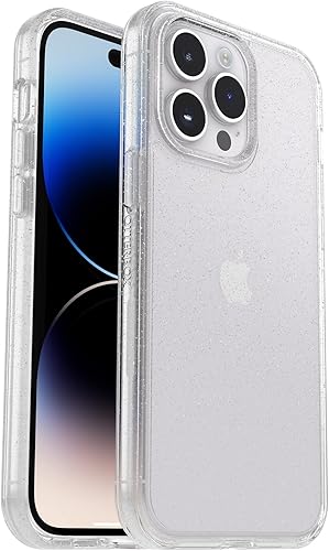 OtterBox SYMMETRY CLEAR SERIES para iPhone 14 Pro Max (solamente), STARDUST (transparentebrillantina)
