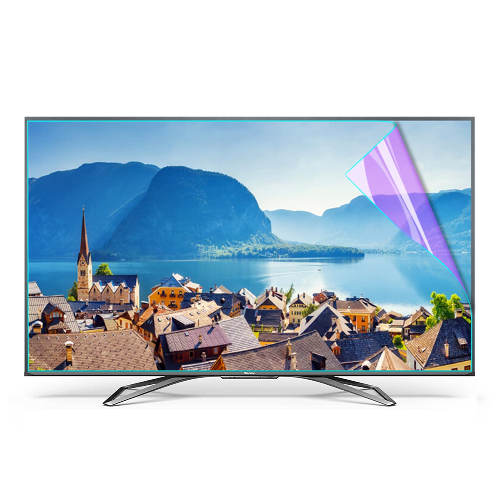 Film protecteur TV anti-lumière bleue 47 pouces pour des soirées cinéma en famille sans reflet