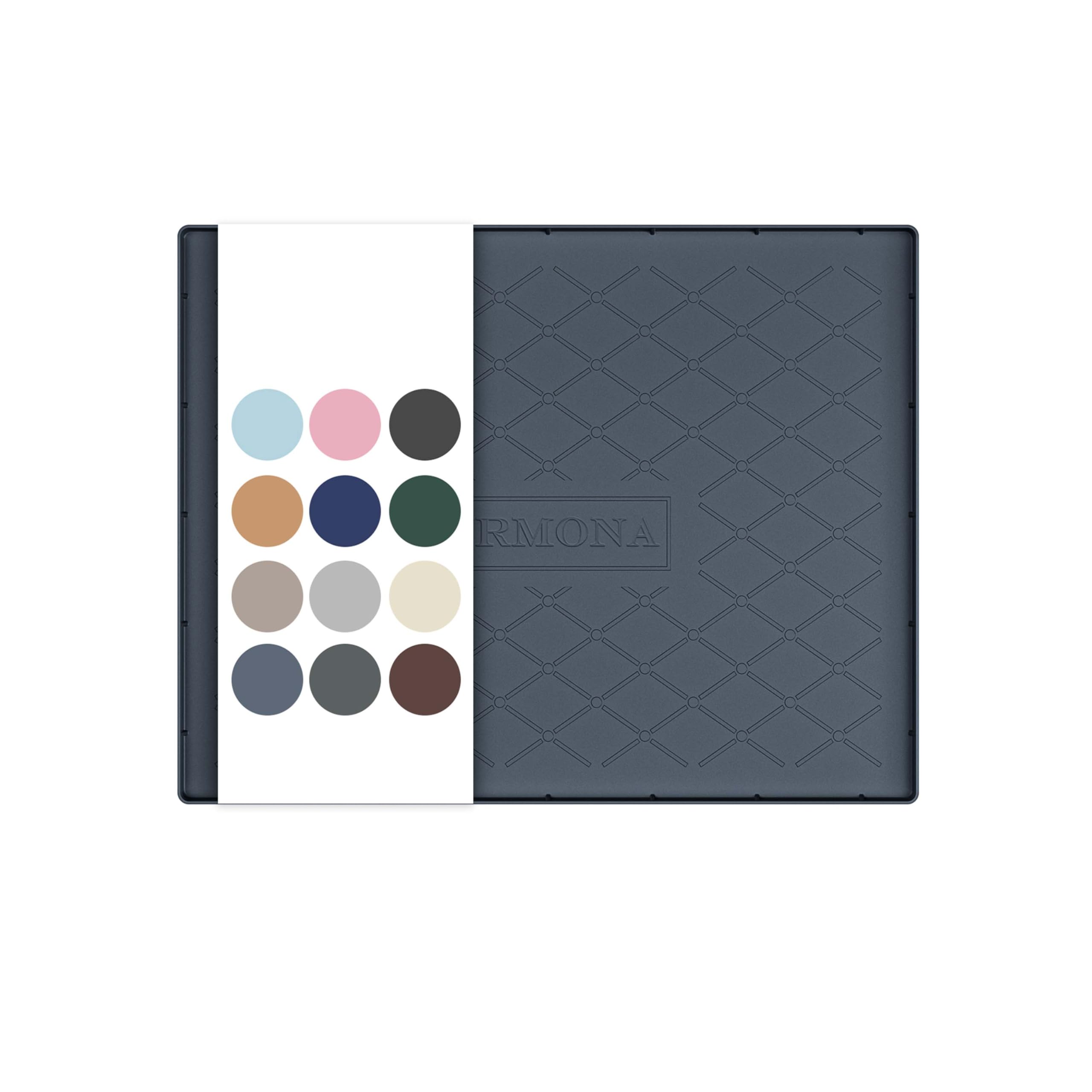 URMONA Under Sink Mat 55 x 63 cm, Waterproof Silicone Cabinet Protector