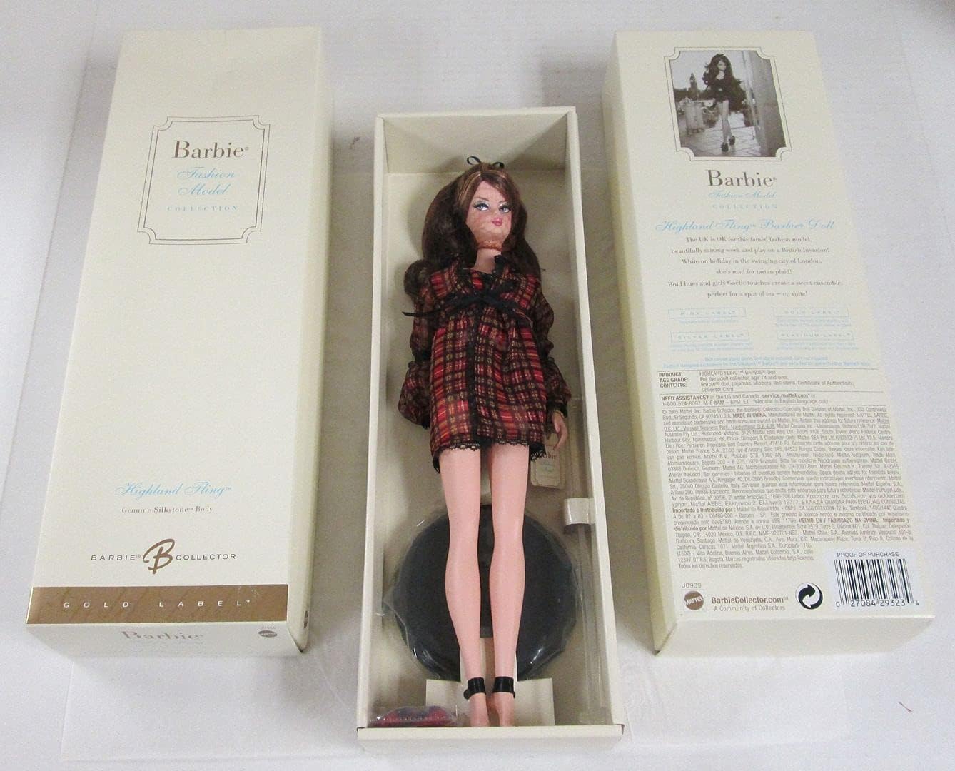 Barbie Fashion Model Collection Highland Fling Barbie Doll Buy