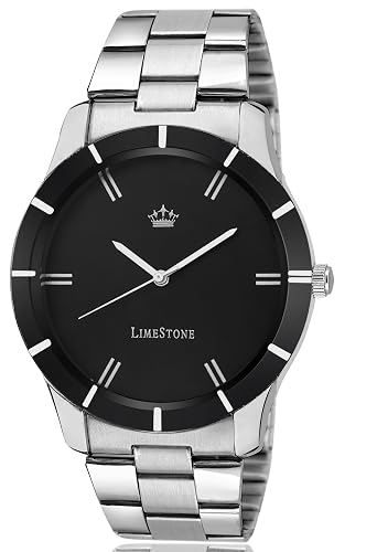 Limestone Analogue Black Dial Kids Watch-Ls2607