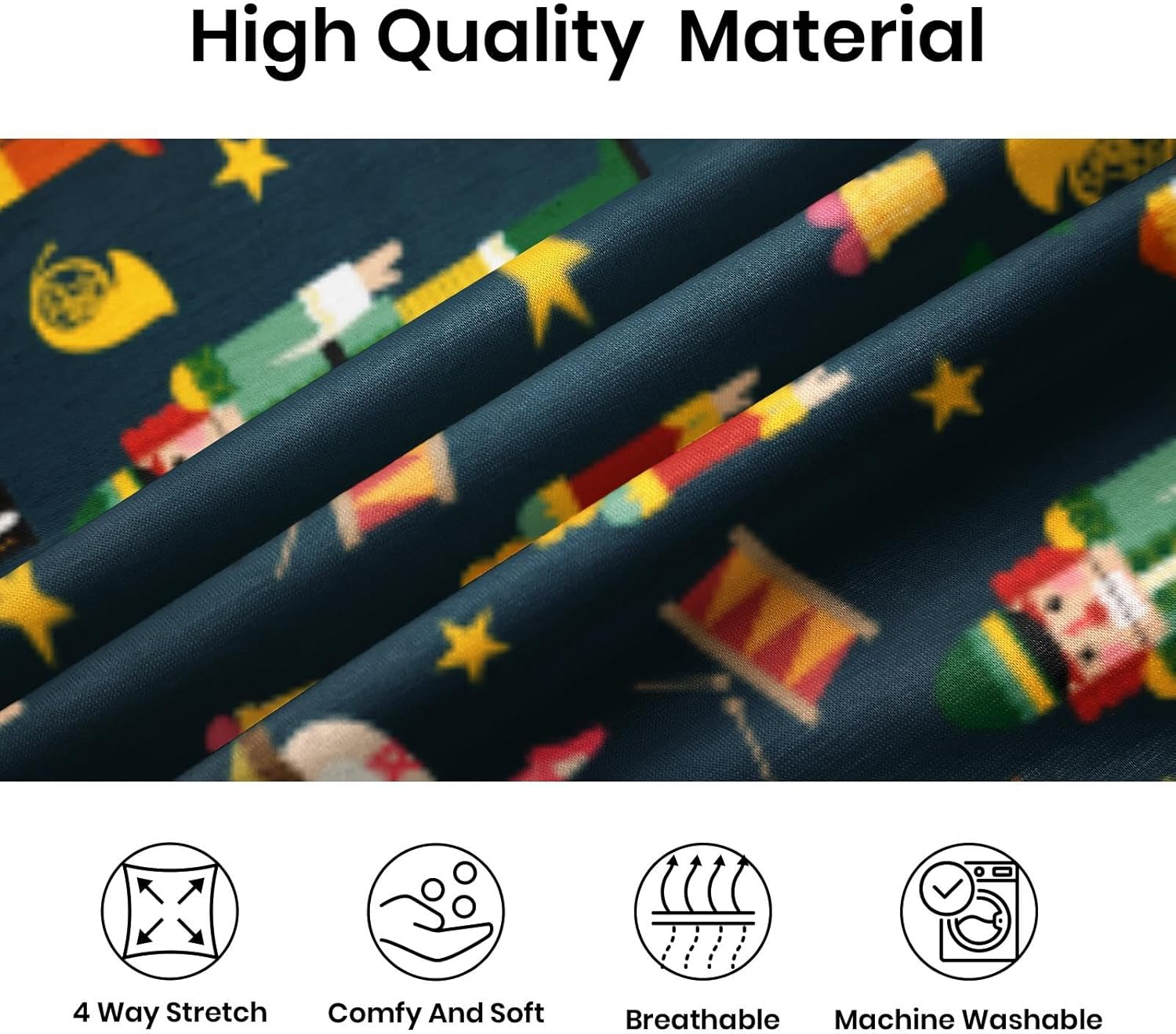 Hello Gorgeous Men's Pajama Pants Lightweight Soft Sleep Lounge Pants Elastic Waist Drawstring Bottom Pant Sleepwear for Men - Image 7