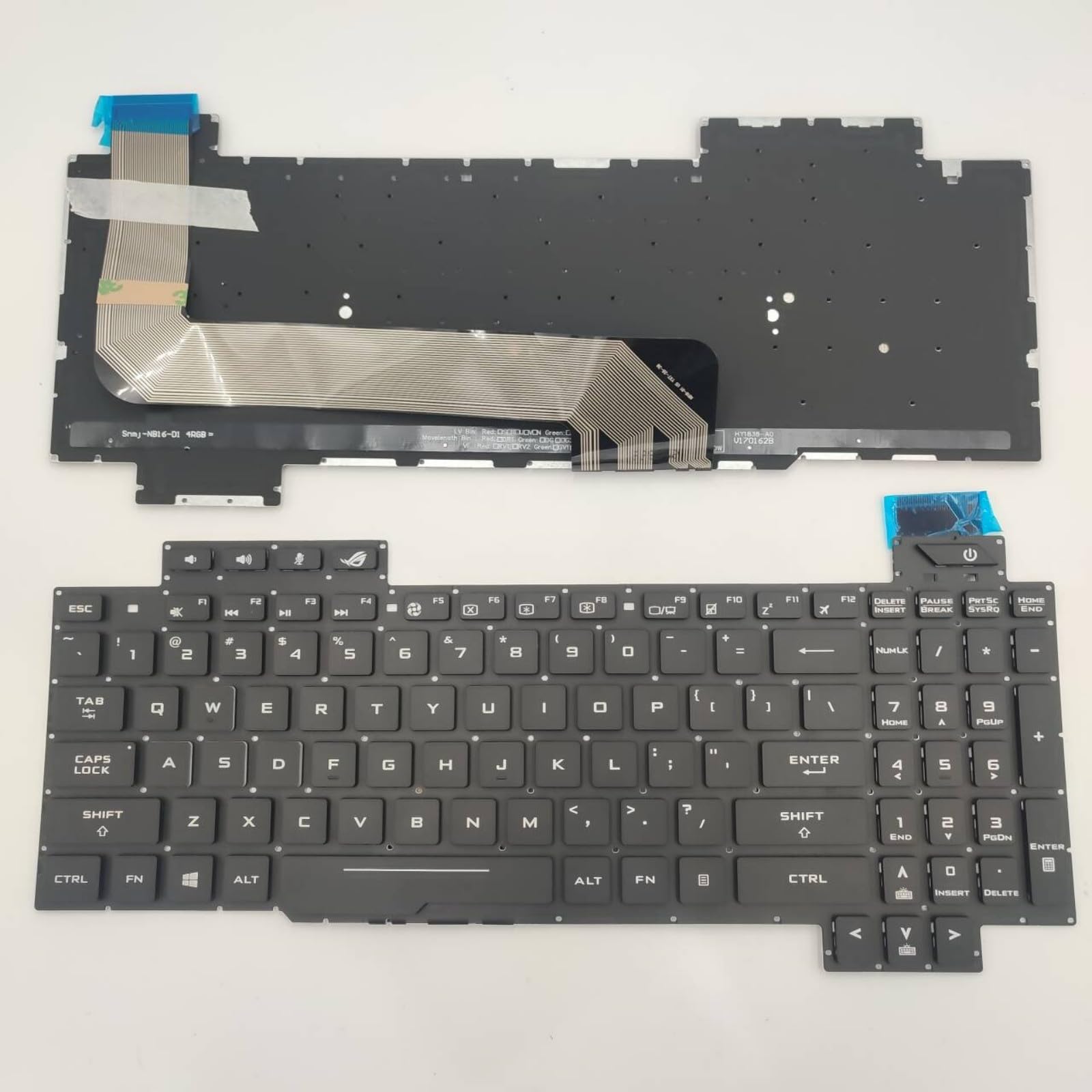 Clavier pour ASUS ROG Strix GL503VS GL503GE GL703VD disposition US