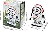Robot for - Programmable Emo Robot Toy - Autistic Educational STEM - Electric Walking Toys with Musical LED Lights - Voice Control Smart Toy for Boys and F