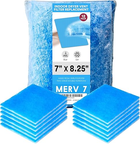 Miniatura 7 de NORTHWEST ENTERPRISES Reemplazo del filtro de ventilación de la secadora de interior  MERV 7 doble filtración, compatible con sistemas de