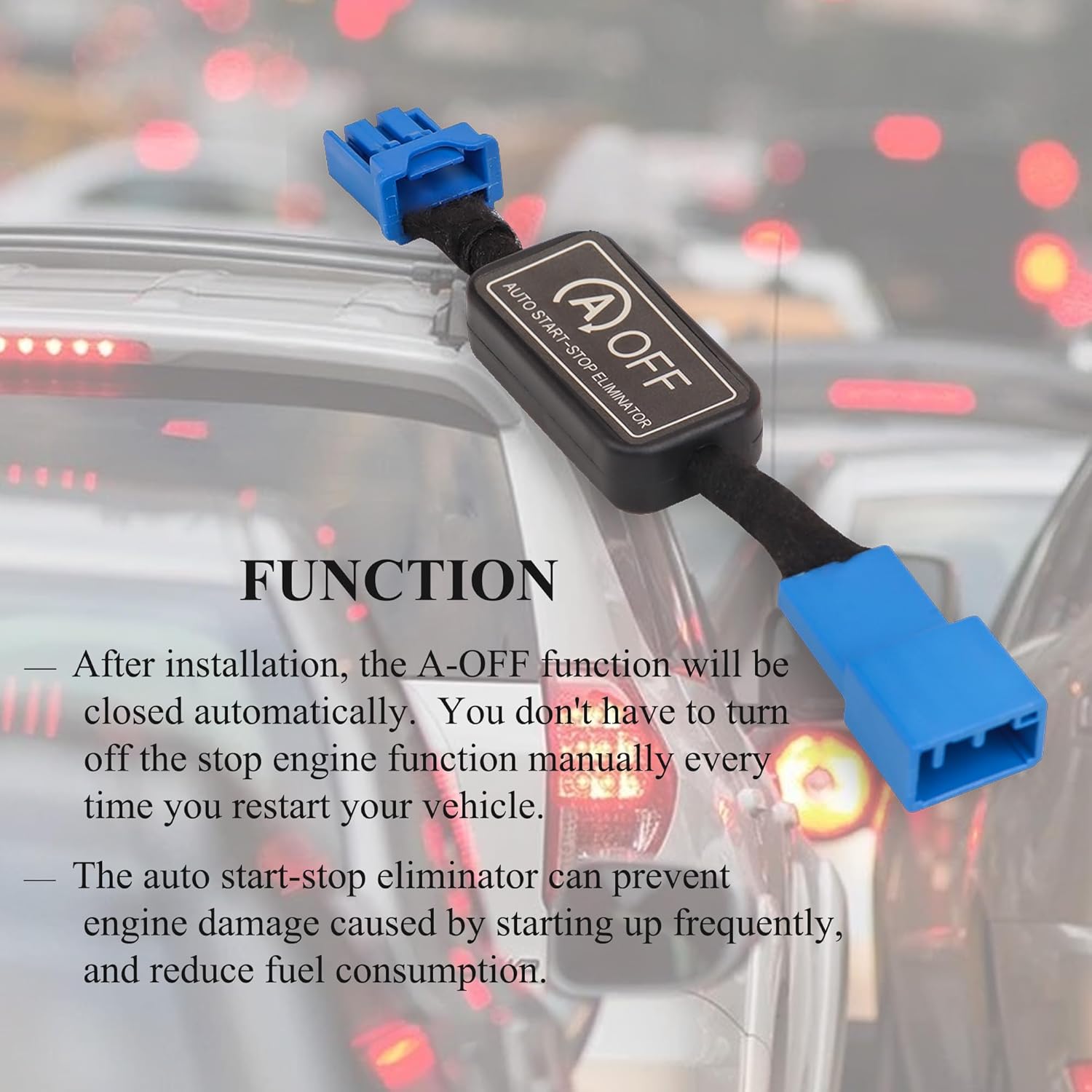 Auto Start Stop Eliminator Compatible for Toyota RAV4 Accessories 2020 2021 2022 2023 2024 2025, Car Autostop Engine System Delete/Disable/Canceller Device Harness