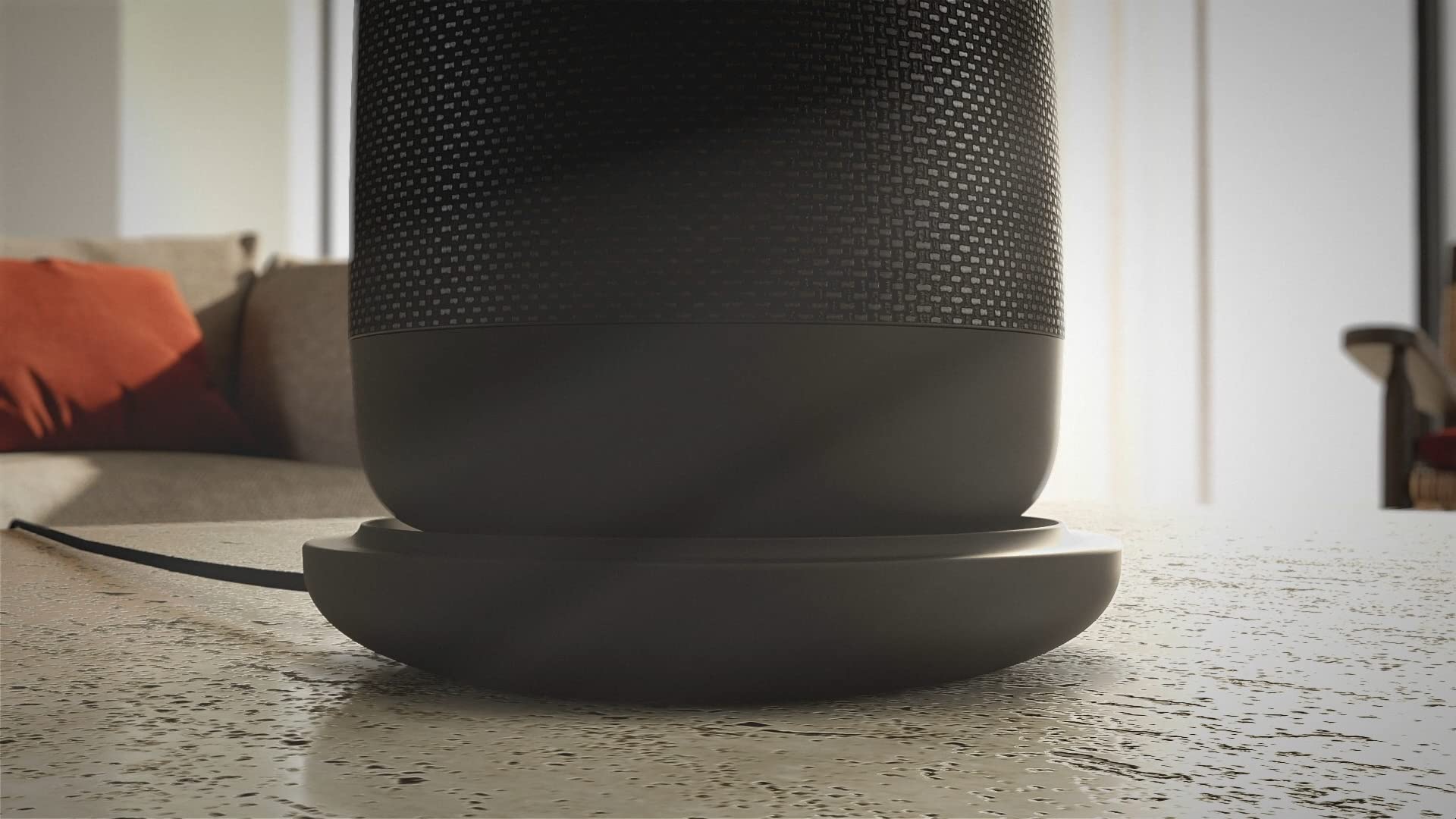 GRUNDIG BT Speaker Connect 360 Enceinte Bluetooth, boîte à Musique, Son à 360°, portée jusqu'à 30 m, autonomie jusqu'à 20 Heures, indicateur de Batterie LED, Station de Charge, Microphone, Noir
