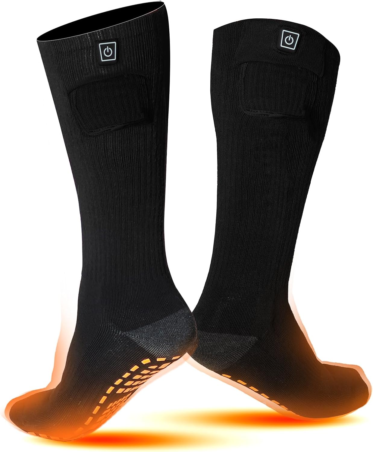 Rechargeable Heated Socks for Men Women Seniors