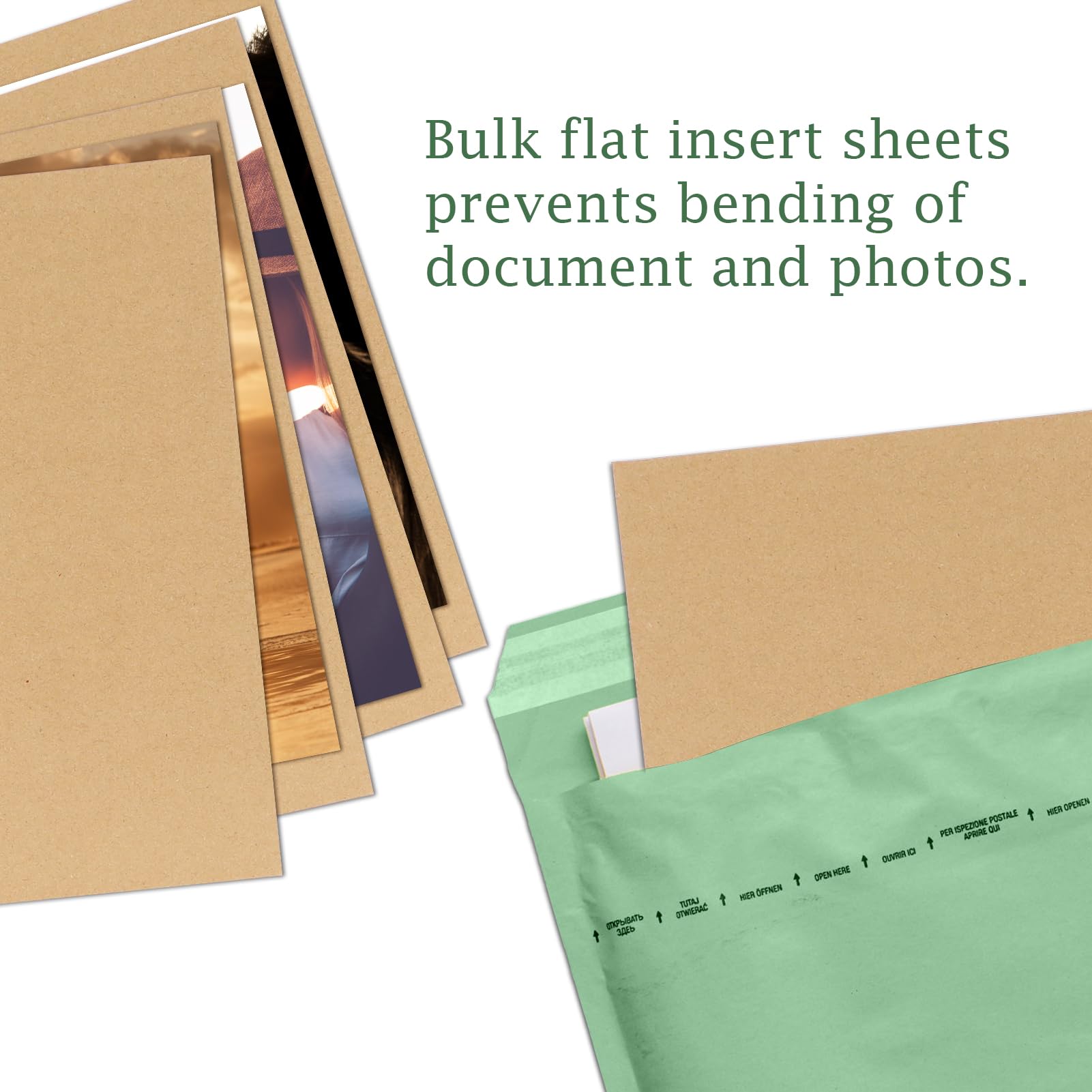 RLAVBL 50er Packung A3 Wellpappe in Braun - Vielseitig für DIY und Verpackung, hochwertig und langlebig, ideal für kreative Projekte und Verpackungsbedürfnisse