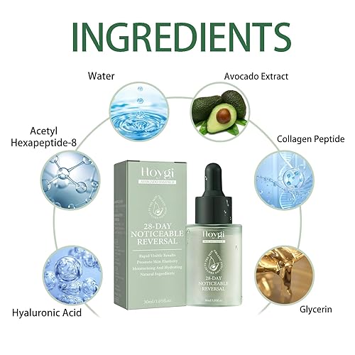 Miniatura 3 de Suero orgánico antiarrugas de aguacate hidratante e hidratante, suero hidratante para el cuidado de la piel facial, suero antiarrugas de aguacate