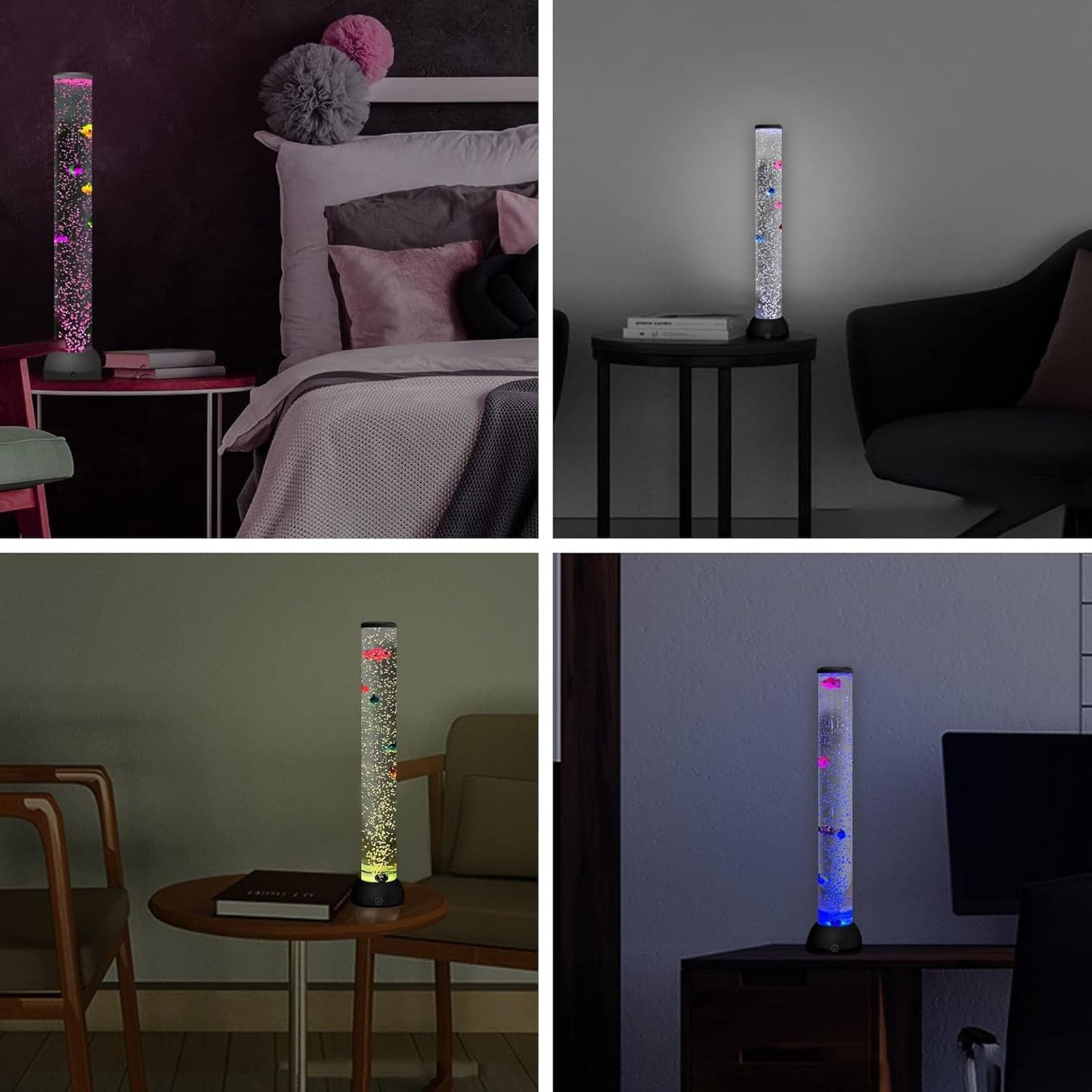 Sensory Bubble Tube Stehlampe Bunte Beleuchtung(2.5ft)