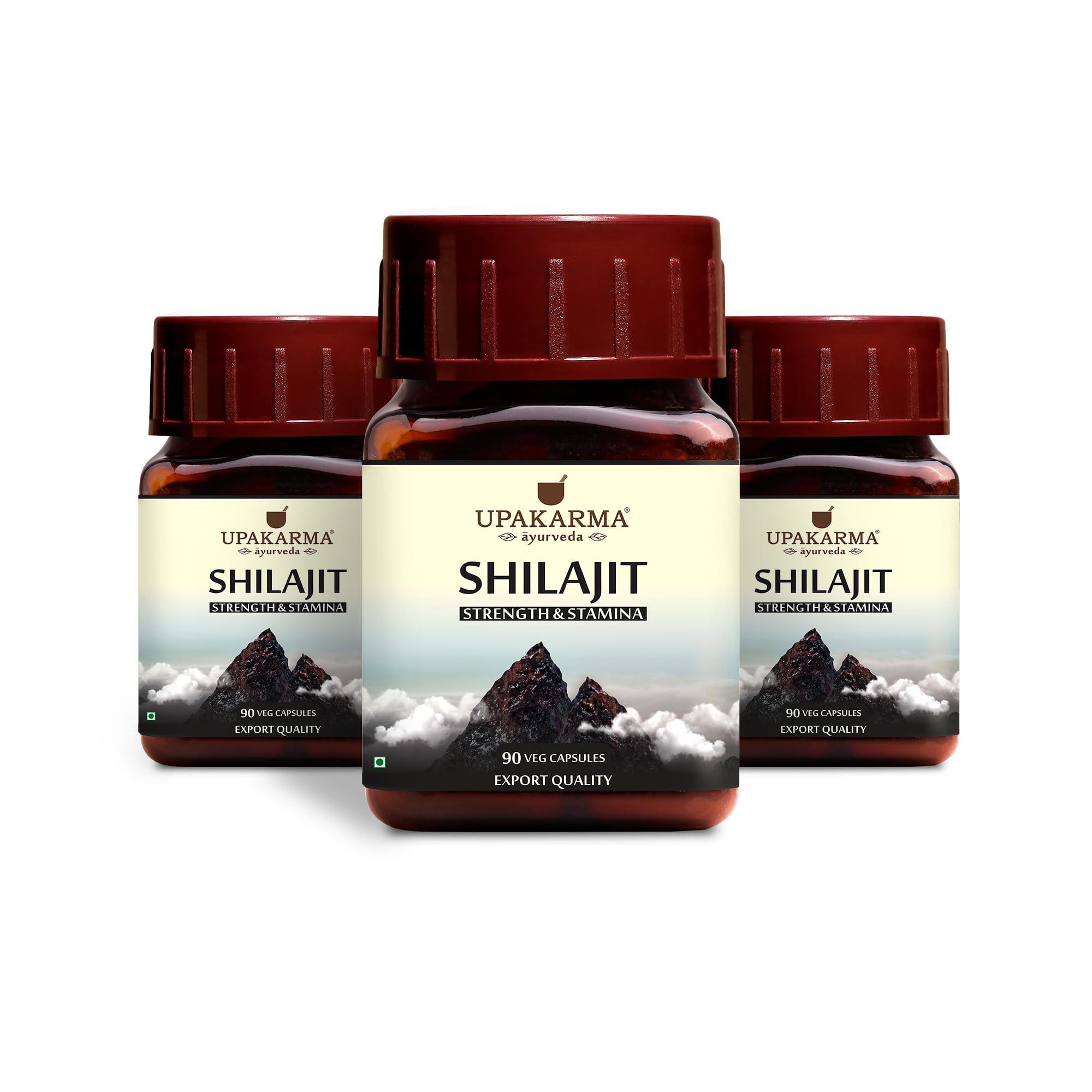 Ayurvedic Shilajit Capsule 90 Capsules - Pack of 3