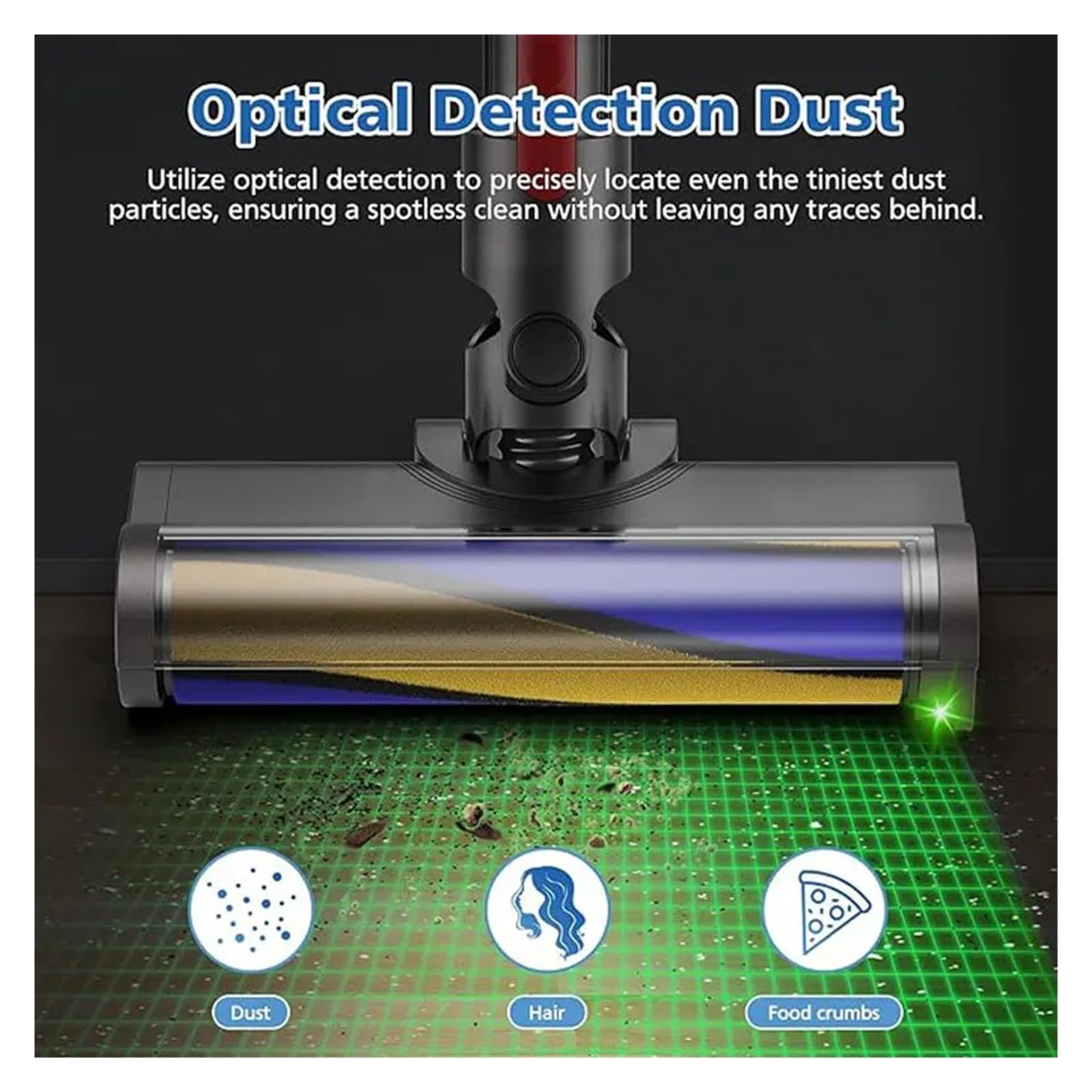 Cabezal De Cepillo Rodillo Suave, Compatible Con Dyson, Limpiadores Inalámbricos V11 V15, Accesorios Motor For Suelo Madera Dura Detección Polvo