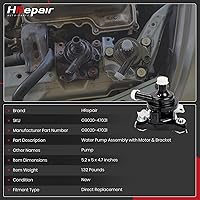 Vista 3 de Conjunto de bomba de agua del refrigerador del inversor eléctrico del motor G9020-47031 para Toyota Prius 2004-2009 1.5L Reemplazar G902047031