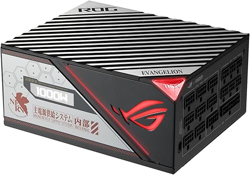 Miniatura 10 de ASUS ROG Thor 1000W Platinum II EVA Edition V2 (fuente de alimentación totalmente modular, 80+ Platinum, certificado Lambda A++, ventilador PWM de