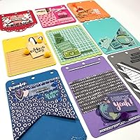 Vista 5 de Cardstock Warehouse - Tarjetas planas surtidas de 5 x 7 pulgadas, relieve, troqueladas, sellos, tarjetas de felicitación, tarjetas de notas