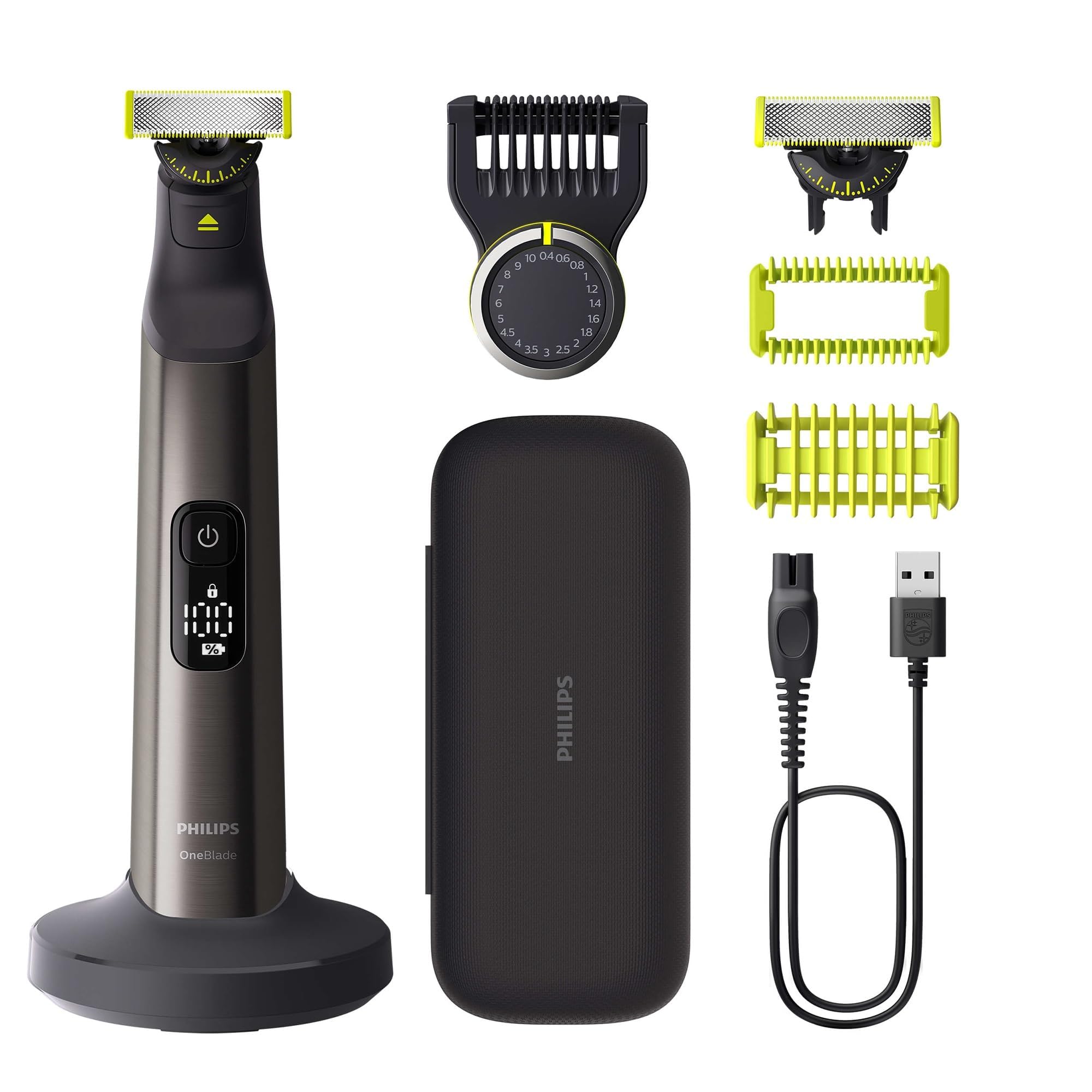 PHILIPS OneBlade Pro 360 Face & Body - elektrischer Rasierer, Trimmer...
