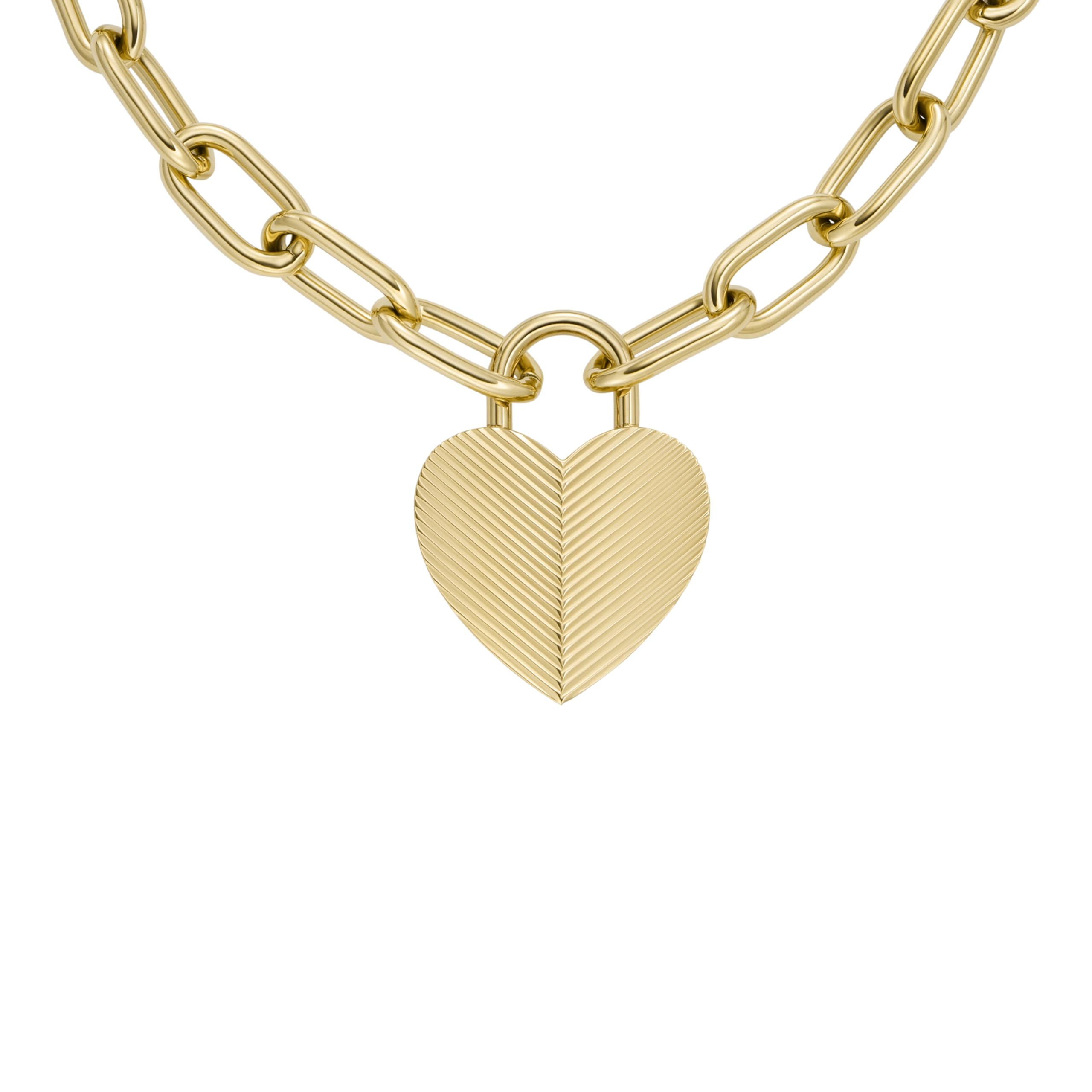 Fossil Locket Necklace for Women