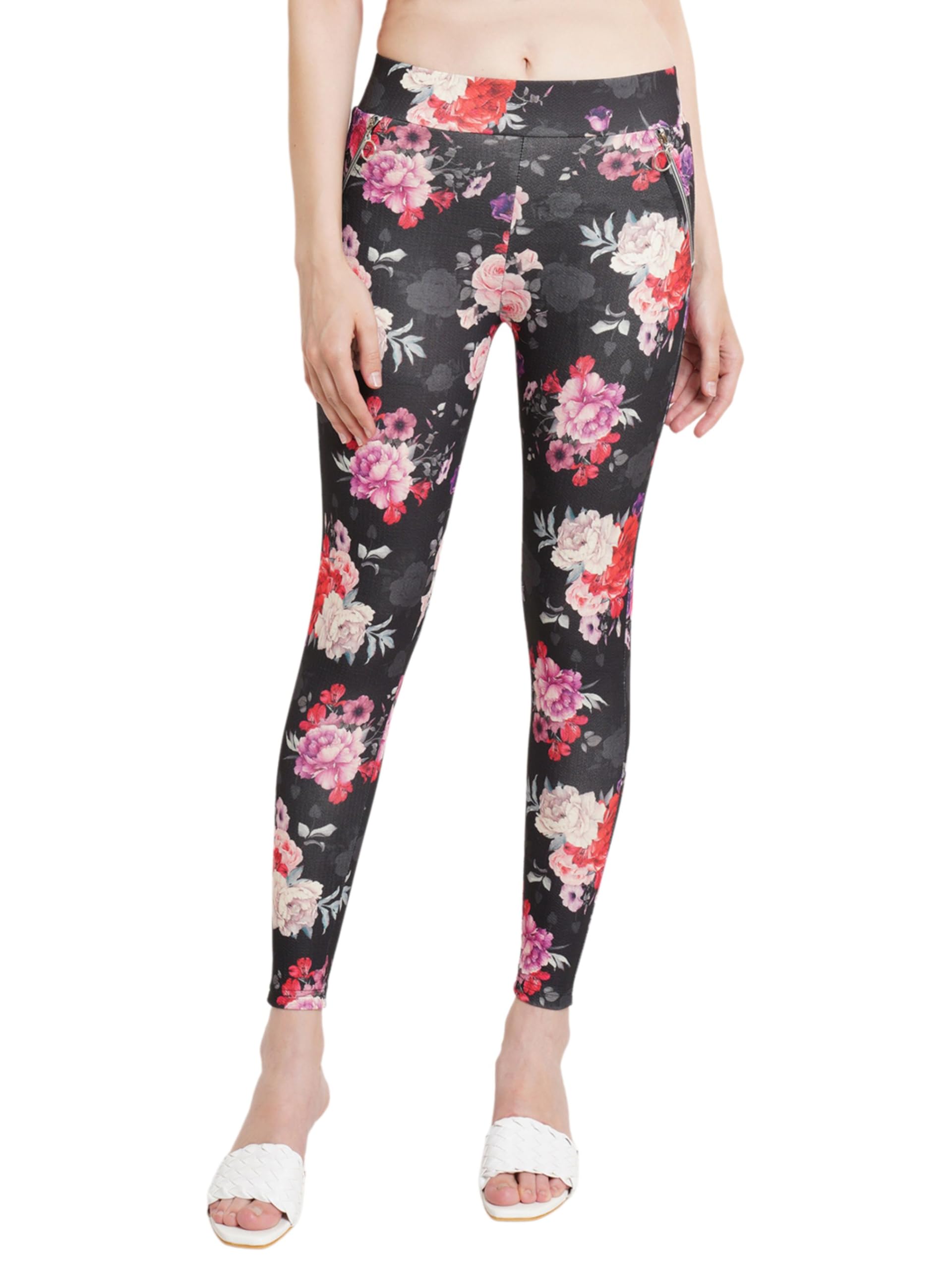 popwings Casual Solid Women Jegging || High Waist Stylish and Latest Jeggings for Women Summer Wear Pant-picture-8