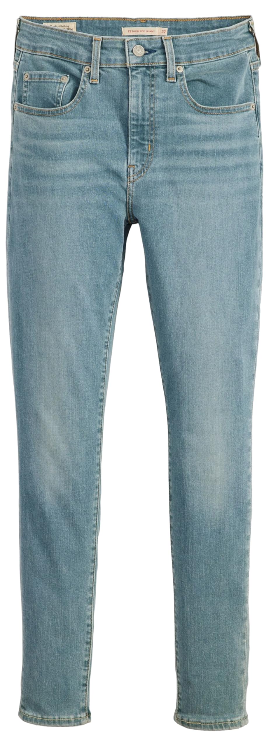 Levi's Damen Jeanshose 721 mit Stretch-Anteil, Skinny Fit, Blau (Liberty Life), W25/L30