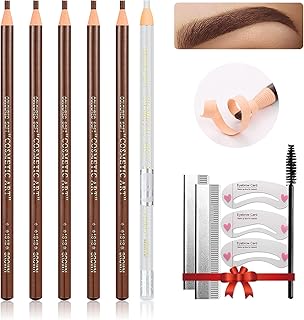 Juego de Lápiz de Cejas Impermeable y Brocha ...