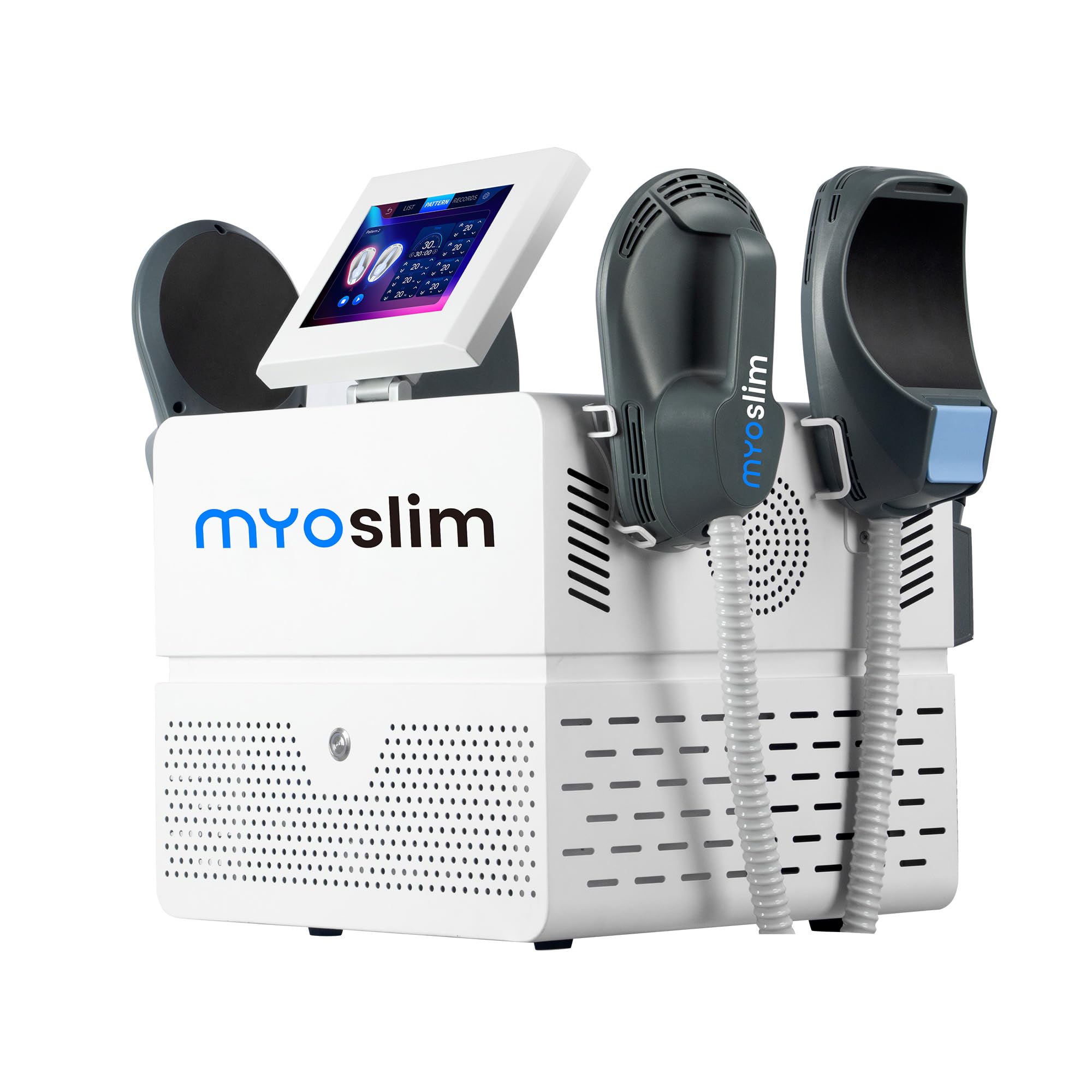 Myoslim Nova EMS Machine Electromagnetic Muscle Stimulation with Optional Pelvic EMS Pads, Body Slimming & Sculpt
