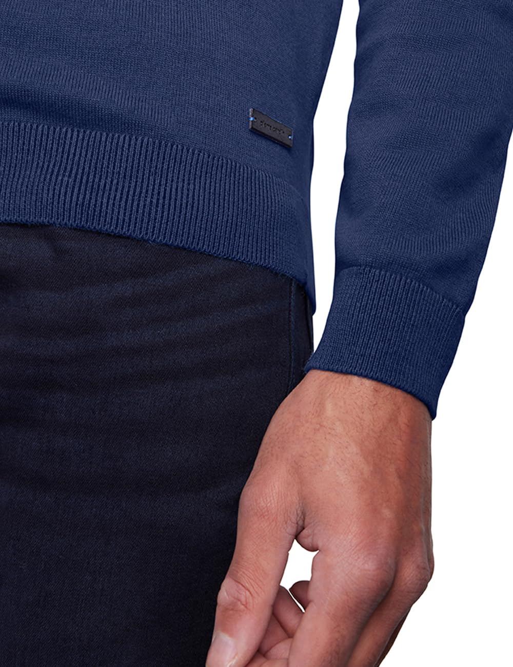 Pierre Cardin Herren Pullover Rundhals Strick RH | Männer Basic Strickpulli | Mordern Fit