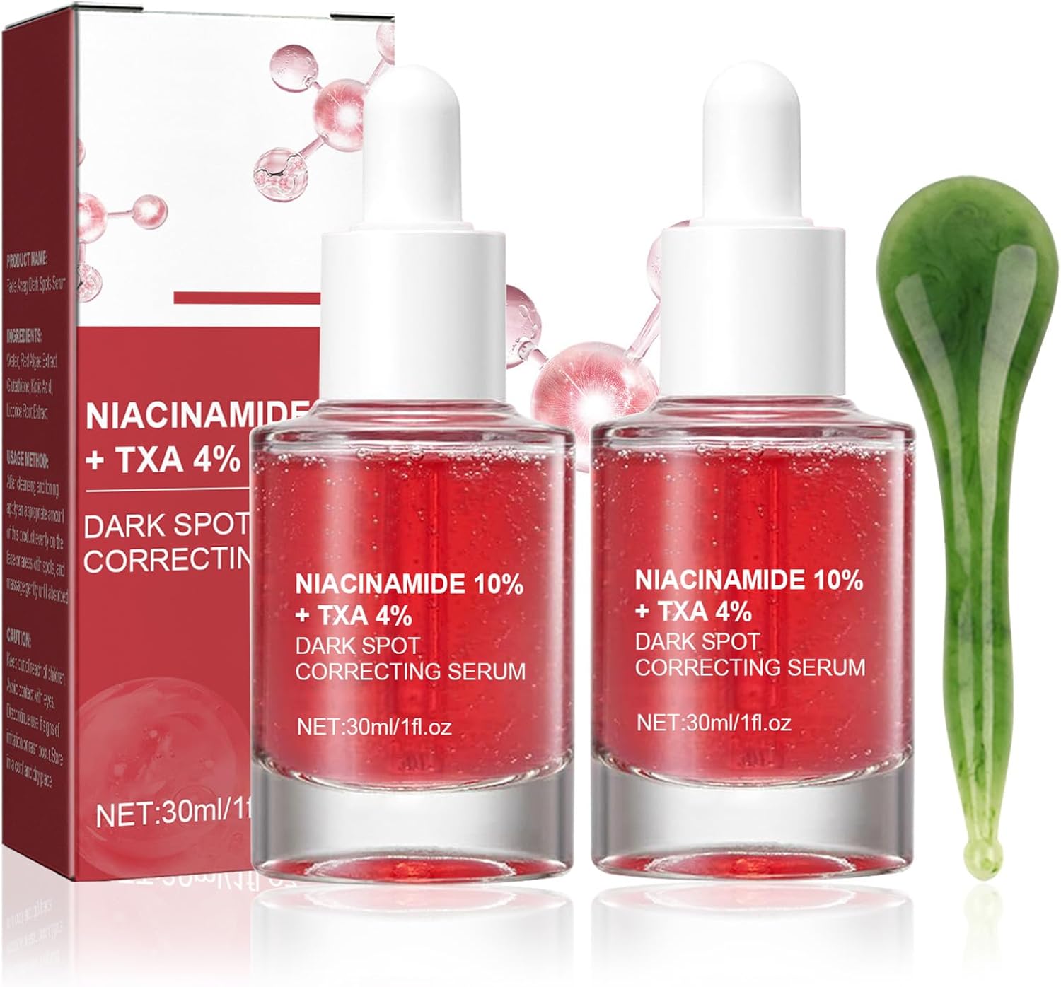 Niacinamide 10 Zinc 1 And Alpha Arbutin 2 Ha ThrivingAura 2Pcs Dark Spot Correcting Serum,Niacinamide Serum, 10%