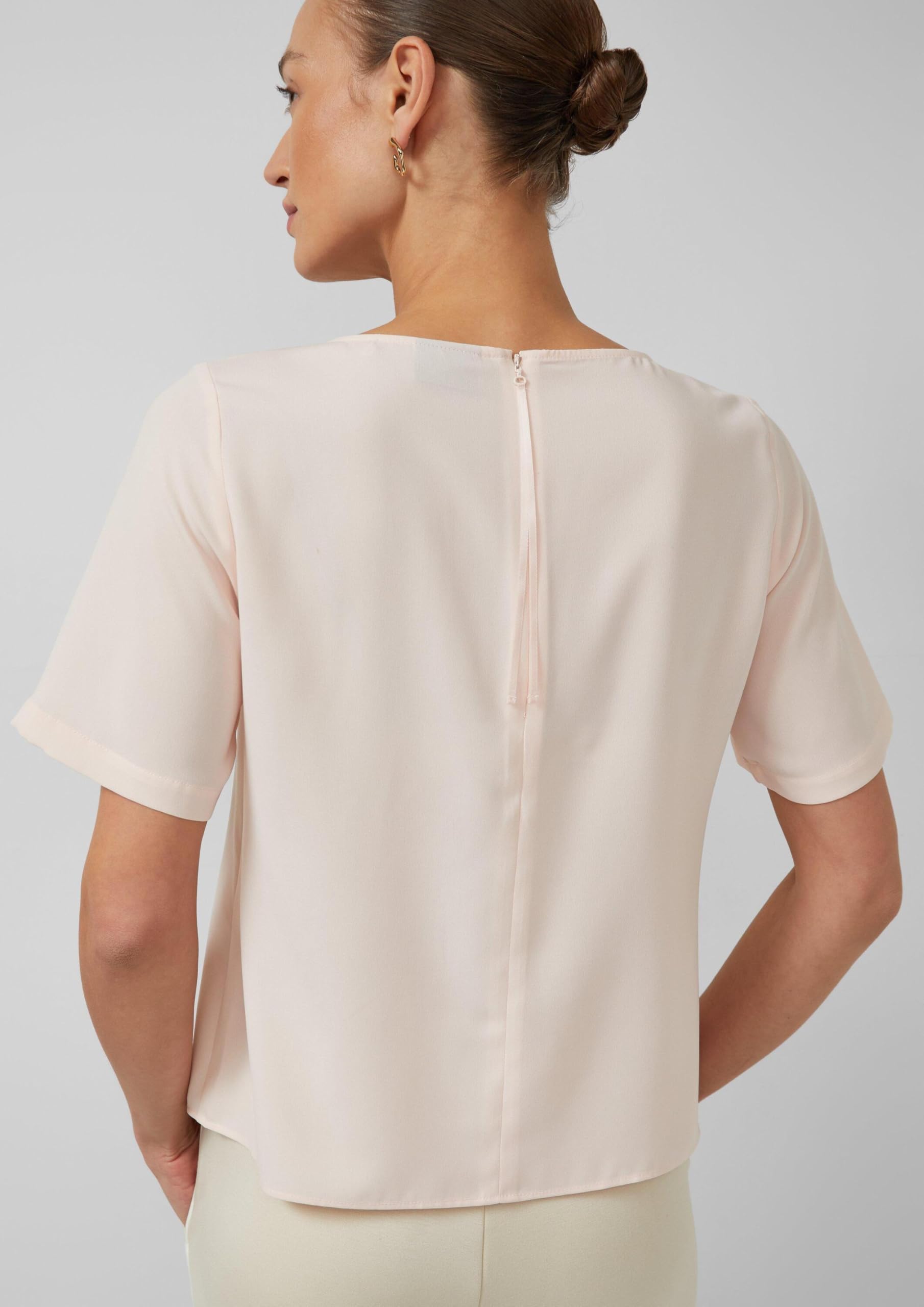 s.Oliver Black Label Damen 2177309 Bluse Kurzarm