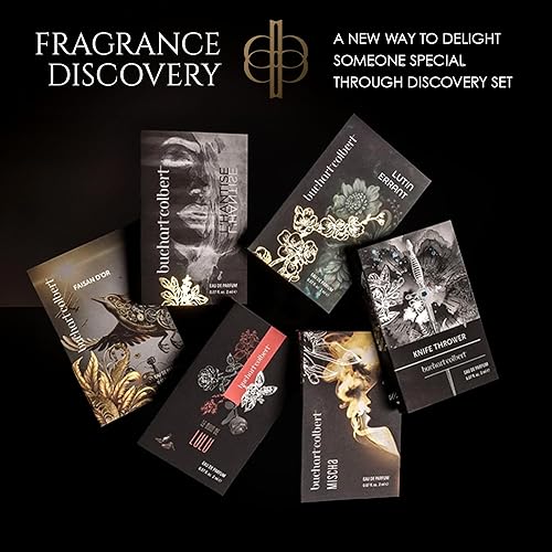 Miniatura 8 de Juego de muestras de Eau de Parfum  6 muestras de perfume de 0.1 fl oz  Colección de fragancias unisex Discovery con aromas florales, ámbar,