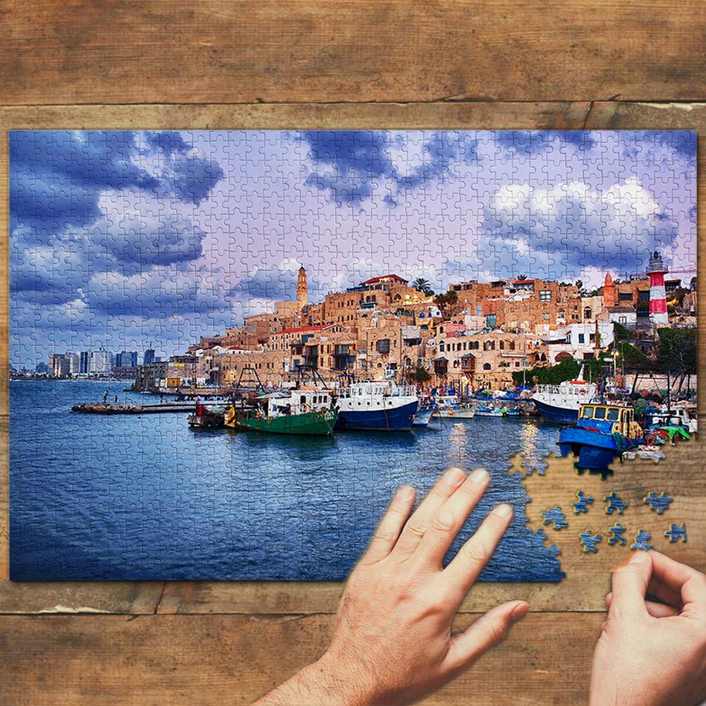 Jerusalem Skyline Jigsaw Puzzle - 500 Pieces, Premium Puzzle Of Western Wall & Temple Mount, For Adults - View #11
