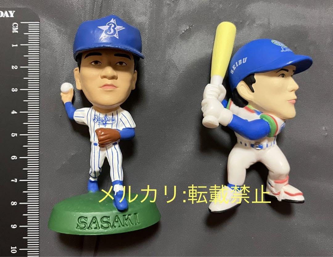 Amazon.co.jp: プロ野球 フィギュア 7体セット 佐々木主浩 小笠原道大