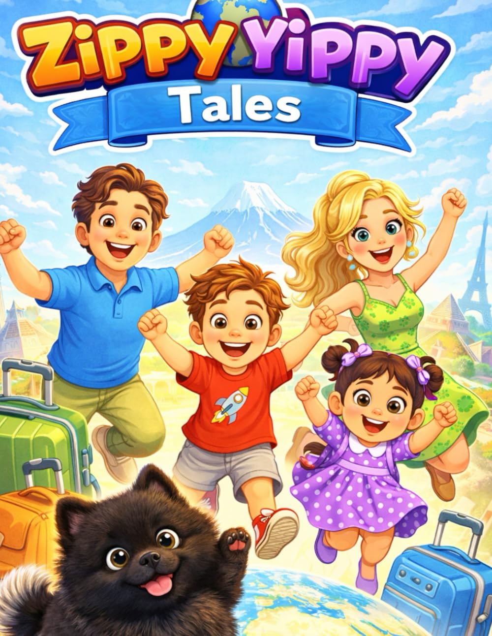 ZippyYippy Tales: France: A Fun Travel Comic for Kids