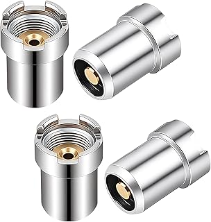 510 Thread Magnetic Adapter Kit, 2PCS Threaded Screw Converter for Soldering Iron, Metal Connector Adapters for Circuit Board Repair Tools for Electronic Equipment