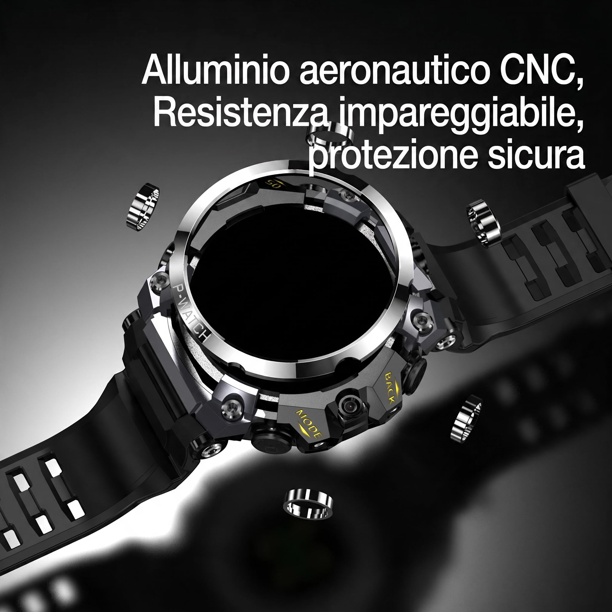Smartwatch 4G Android indipendente T-Rex Q668 Pro con GPS e Videochiamate Display AMOLED 1.95" 4GB+32GB, Doppia Fotocamera 8MP, Frequenza Cardiaca, Pressione, Sonno, SpO2 – Supporta SIM