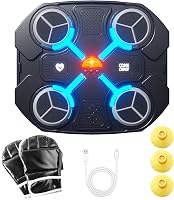 MeYuxg Bluetooth Zenés Boxzsák Fali Edzőgép Kesztyűvel Felnőtteknek és Gyerekeknek 1