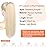 SEIKEA Ponytail Extensions Drawstring Long Straight Fake Pony Tail Natural Soft Clip in Hair Extension Synthetic Heat Resistant Hairpiece 20 Inch Light Blonde
