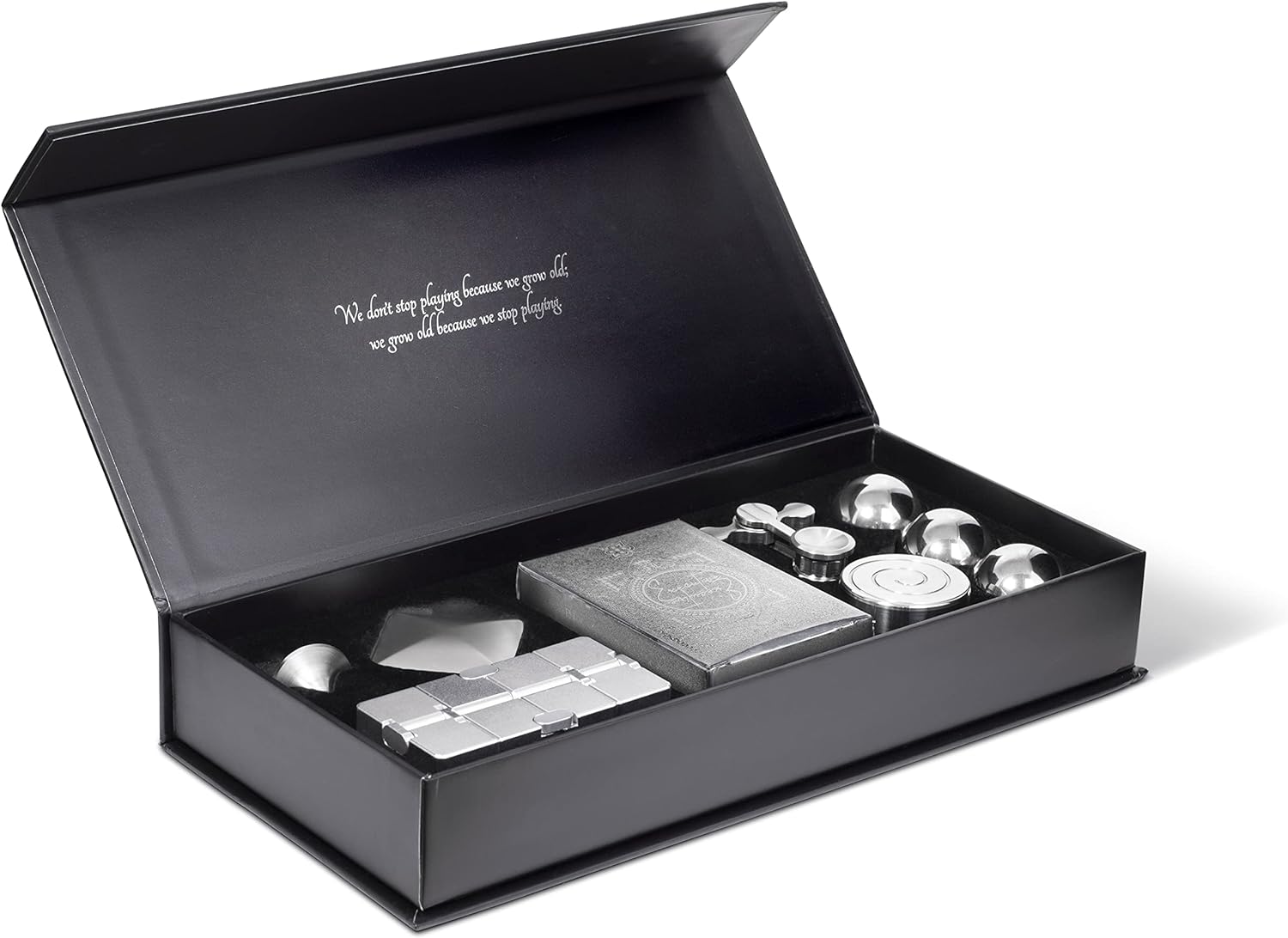 The Executive Fidget Set Metal Fidget Toys, Office Desk Toys