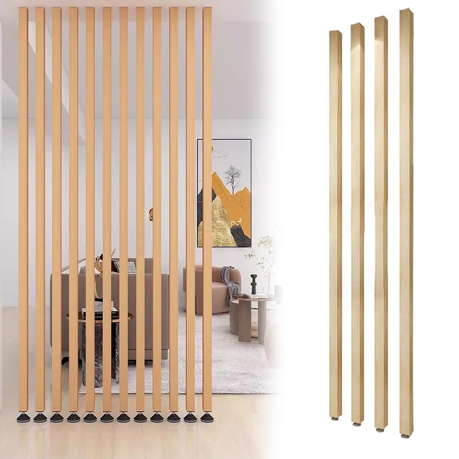 Paravent de séparation de pièce en aluminium épais pour bureau et hôtel