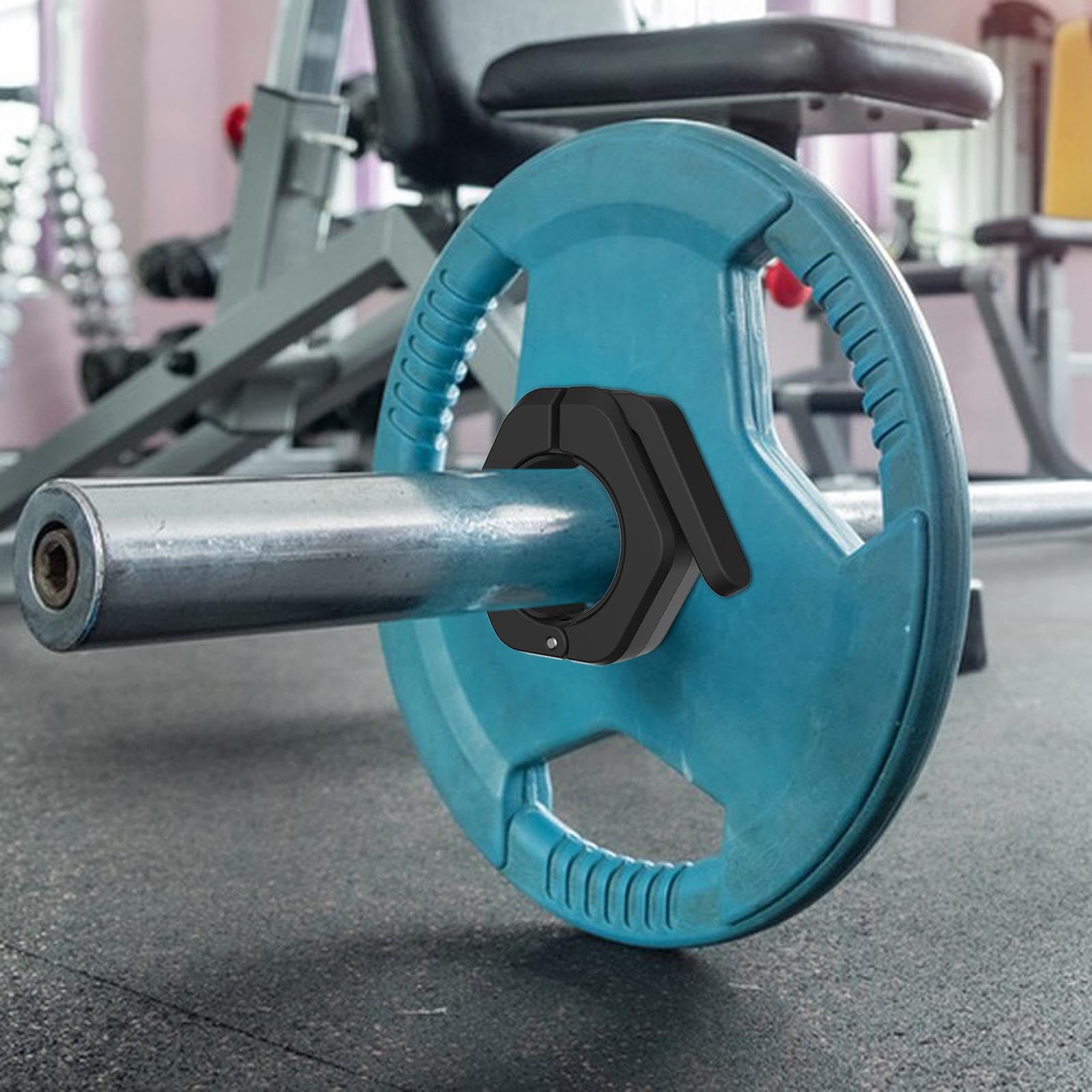 Cinghie Barbell Sicuri Con Blocco Rapido A Snap,Nero
