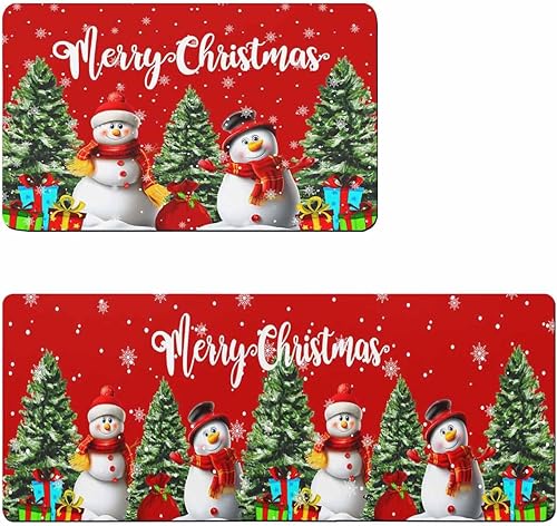 Tapete de baño de invierno con diseño de muñeco de nieve para bañera, antideslizante, de secado rápido y absorbente, con tierra de diatomeas, para