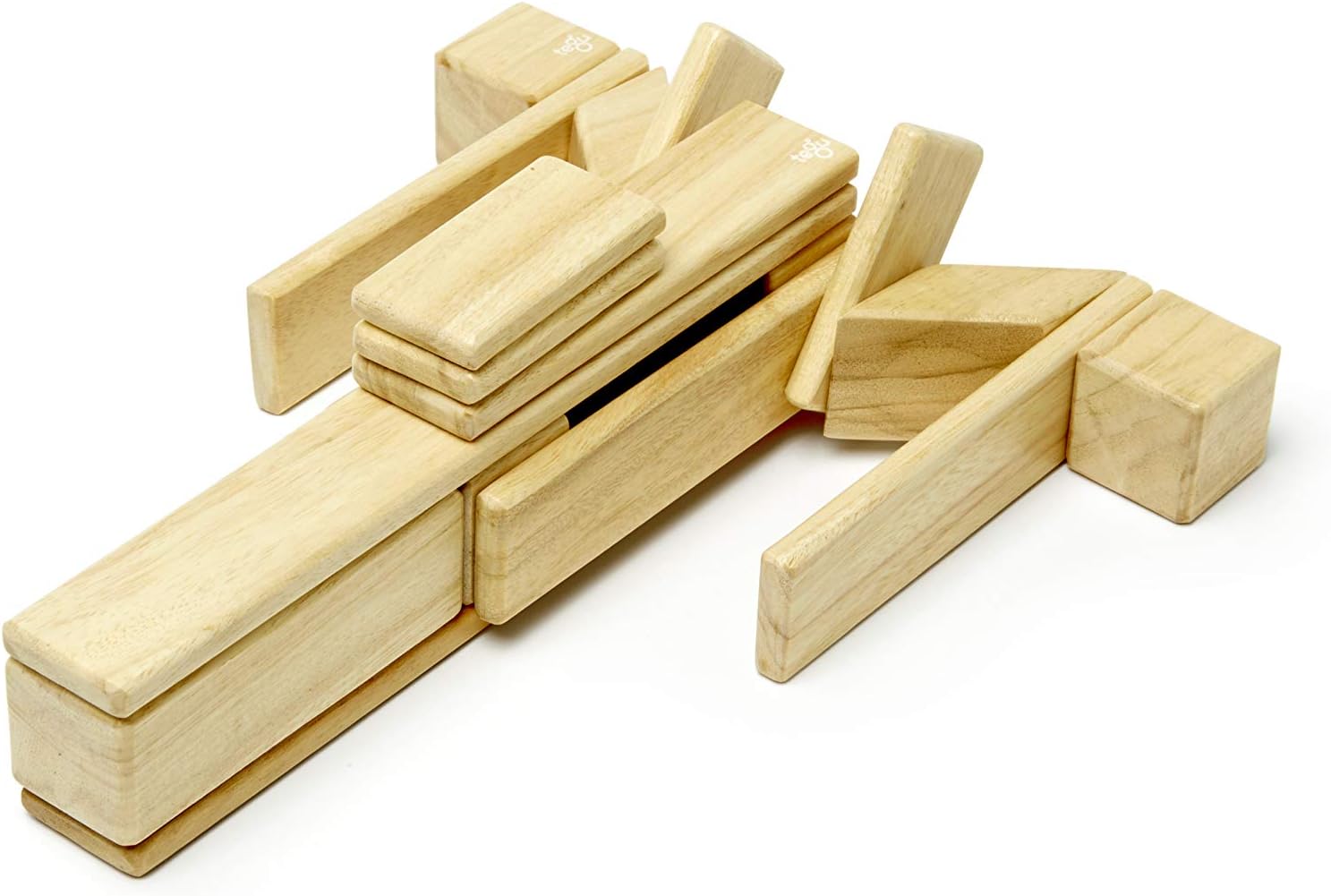 24 Piece Tegu Magnetic Wooden Block Set image 6